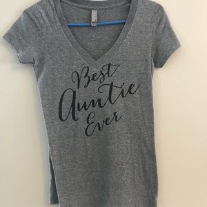 Gray Auntie T-shirt